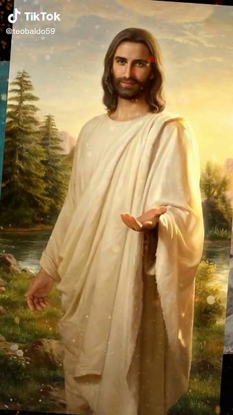 Jesus Christ Imagery in Nature Scenes