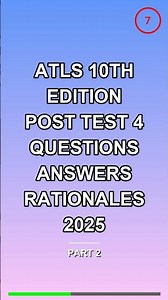 atls 10th edition post test 4 questions answers ra