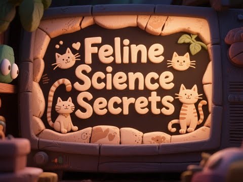 Cat Facts For Kids | Feline Science Secrets| Cat Biology Explained | Educational Cat Videos | Kids