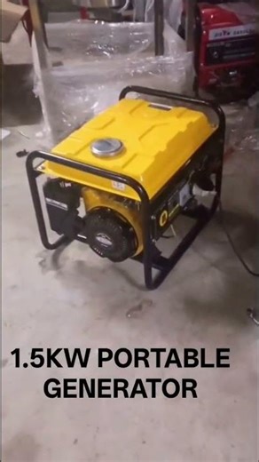 1.5KW TO 12KW PORTABLE GENERATOR STOCK,PRICE 16000 #viral #automobile #portablegenerator #mini