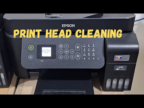 Print head cleaning Epson L5290