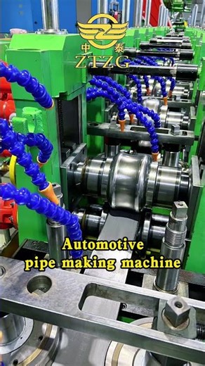 Welded pipe production machine for various industries #erw#tube #machine#tubemillsupplier #factory