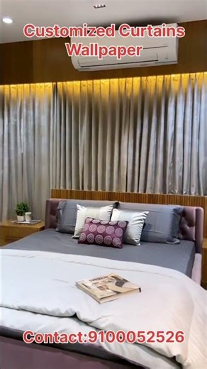 Customized Wallpaper Curtains