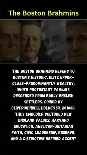 The Boston Brahmins | Elite Echoes