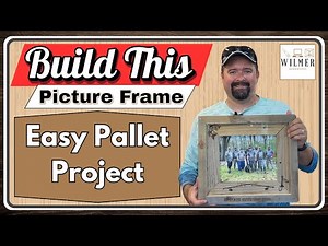 Diy Pallet Frame In Minutes: Easy Rustic Tutorial