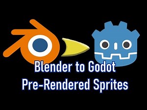 Pre-Rendered 3D Sprite Images From Blender to Godot - My Process