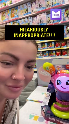 Woman Makes Toy Say Something Inappropriate | Memes