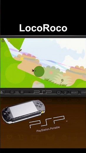 🌈 LocoRoco PSP Gameplay