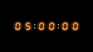 Timer Countdown 5 Minutes Nixie Tube Stock Footage Video (100% Royalty-free) 1068739232 | Shutterstock