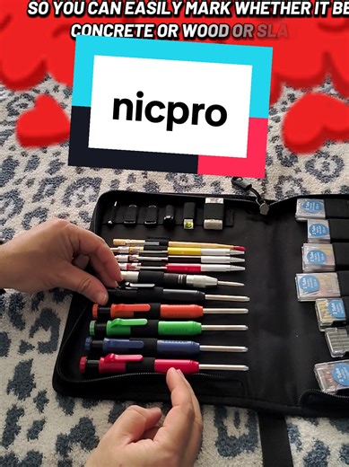 31 Pack Nicpro Carpenter Pencil Set for All Projects