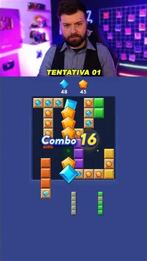 The game begged for this! 😱💎 #blockblast