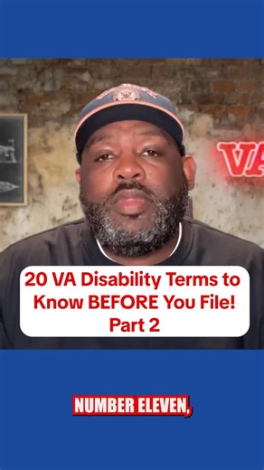🎖️ Filing a VA claim? Don’t get lost in the jargon! Here are the 20 VA disability terms you NEED to know before you file — so you can file smart and avoid rookie mistakes. 💪🇺🇸 #VADisability #Veterans #VABenefits #MilitaryLife #VetTok #VeteranSupport #MilitaryVeteran #KnowYourBenefits #VAClaims #VeteranCommunity #DisabilityBenefits #VetsHelpingVets #VeteransMatter #MilitaryFamily #ServiceConnected #vaclaimsinsider | VA Claims Insider