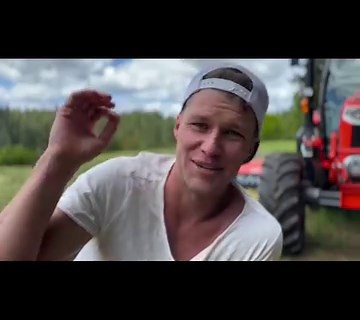 First year farming with my father-in-law. So much to learn. We mowed the upper field this weekend and planning on mowing the big field this week. #kubotacountry | Jeremy Roloff