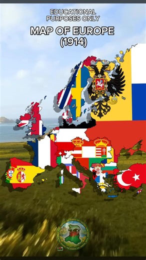 Map of Europe (1914 educational purposes only) #history #europe #history historicalmaps