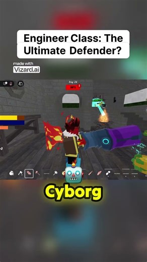 Engineer Class, The Ultimate Defender? The NEW 6-Stars Class in Survive 99 Nights in the Forest