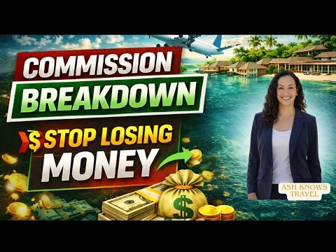 Travel Agent Commission Breakdown