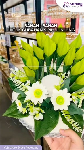 Hi bakal tunangan orang 🥰 Sirih junjung DIY ni — jimat bajet, special & penuh sentimental value💜 Shop bahan DIY kat sini 👇🏼: 🛒https://www.saranghaeyo.com/collections/diy-sireh-junjung #saranghaeyogmklang #MySarangMoment #SHYjustengaged #kedaikahwinselangor | Sarang Hae Yo