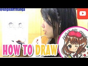 How to draw manga face for beginners with AngieARTmanga
