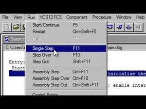 HCS12 9S12 Assembly Tutorial: How To Load Values Into Accumulators and Registers