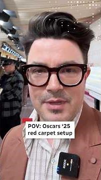 Oscars ‘25: Behind the scenes of the red carpet setup