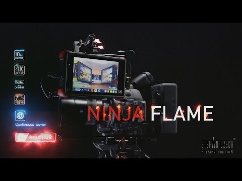 Atomos Ninja Flame - 10bit High-bright 1500nit 4k/HD Monitor&Recorder