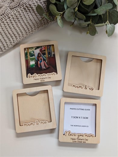 Mother's Day Polaroid Photo Frame Fridge Magnet L Mother's Day Gift L Mother's Day Picture Frame Personalised L Gift for Mum Birthday Frame - Etsy