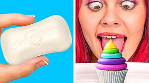 60K views · 972 reactions | Sneak Food Into Class! Eating Giant Candy by 123 GO! | 123 GO | Facebook