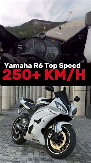 Yamaha R6 2017 Top speed Test | 250+ km/h | #yamahar6 #yamaha #topspeed