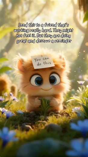 Send this to a friend that’s working really hard 💙 #calmlings #workinghard #support #bestfriends #friendsforever | Calmlings