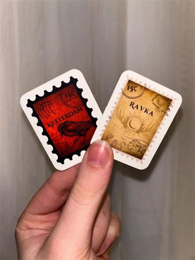 Grishaverse Stamp Sticker - Shadow & Bone, Six of Crows - Etsy