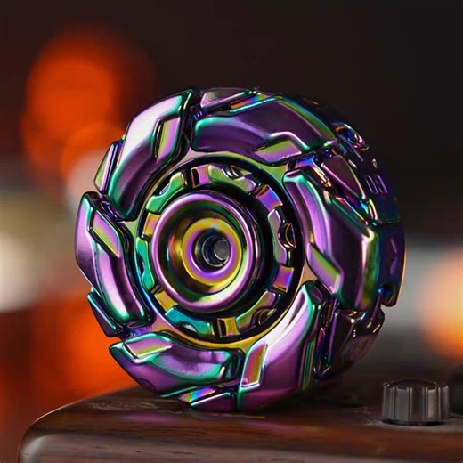 Finger Spinner, Open Armor Metal Rotating Spinning Fidget Toy for Stress Relief - Etsy