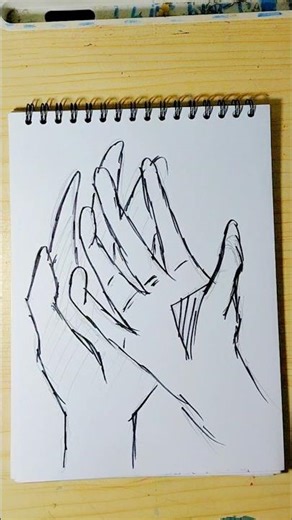 Drawing Anime Hands FAST & Easy – Beginner Friendly! ✍️ #Shorts #anime #animeart