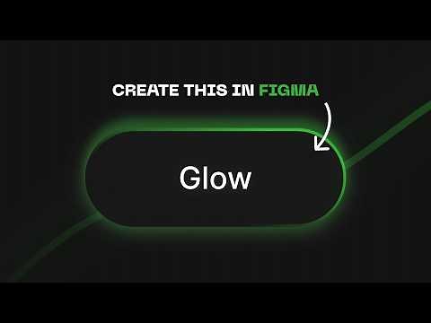 How to create an Animated Glowing Button in Figma: Tutorial 2024
