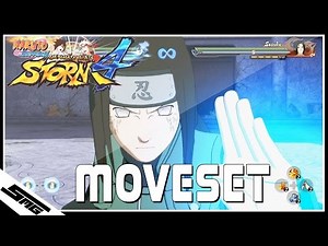 Naruto Ultimate Ninja Storm 4 - Neji COMPLETE Moveset