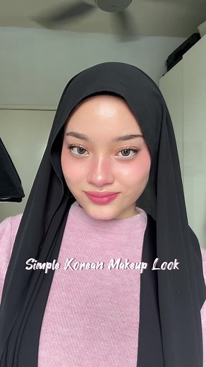 Simple Korean Makeup Look Tutorial without Foundation & Concealer