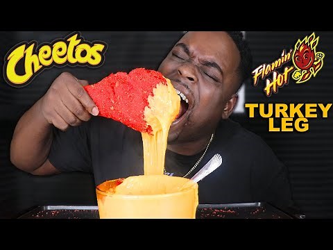 CHEESY HOT CHEETOS TURKEY LEG