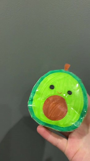 Paper Squishy DIY Ideas with Avocado Design