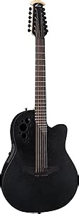 Amazon.com: Ovation Mod TX Collection 12-String Acoustic-Electric Guitar, Textured Black, Deep Contour Body (2058TX-5) : Musical Instruments