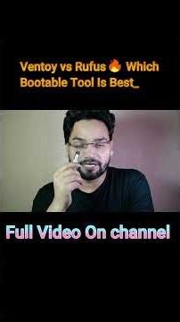 Ventoy vs Rufus 🔥 Which Bootable Tool Is Best