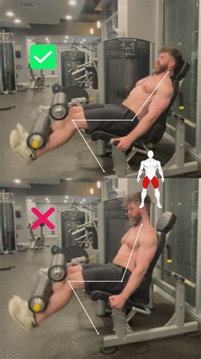 How to BUILD BIG QUADS #legextention #quadworkout