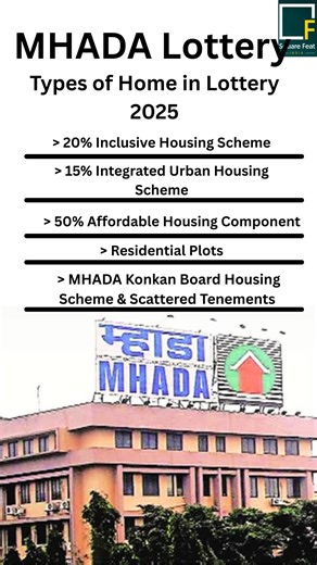 Varun Singh on Instagram: "🏠 Wondering what types of homes are available in the MHADA Lottery 2025? Everyone talks about “5,285 flats and 77 plots,” but do you really know the difference? ✅ What is 20% Inclusive Housing? ✅ What are MHADA Tenements and As-Is-Where-Is flats? ✅ What is the 50% Affordable Housing Component? This video explains all the categories, locations, and key details you need to know before you apply. 🎯 Watch till the end so you don’t miss important information! #MHADALotter