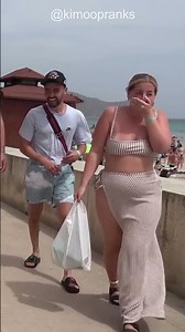 Bushman Prank: Funny Reactions of People Getting Scared at The Beach! #prank #bushmanprank #funny