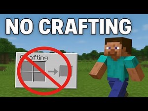 Can you beat Minecraft without a crafting?