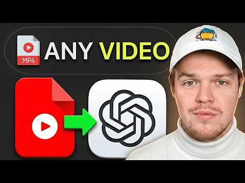 How To Use ChatGPT Video Analysis Tool & Attach Any Video For Beginners