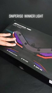 RGB Winker Light For Sniper150 - 24 Color Modes | Audi Style