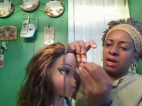 Learning how to start and tighten locs using the interlock