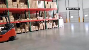 22K views · 160 reactions | 'THAT'S A MILITARY AIRPLANE IN OUR BUILDING!' A man captured the scene of the Southern California plane crash... From the inside of the warehouse. https://abc7ne.ws/30mc9Uk | ABC7 News | Facebook