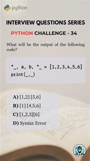 👨‍💻 Python questions from Top Tech Company interviews #shorts #python #coding