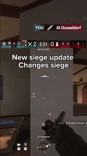 New Siege update changes siege #rainbowsixsiege #R6s #siege
