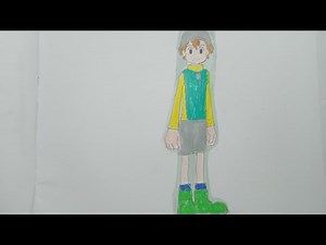How to Draw T.K. Digimon Step by Step || Cara Menggambar T.K. Digimon Step by Step ( Request)